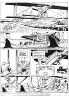 CAPITAINE SABRE : Planche originale 3 du tome 1 de la s�rie CAPITAINE SABRE - l'histoire courte